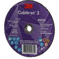 Meule &agrave; tronçonner Cubitron 3, 4" x 1/8", Arbre de 3/8", Type T1, C&eacute;ramique, 21000 Tr/min Distribution Industrielle GC