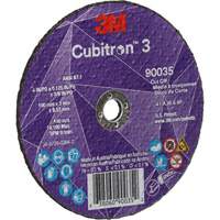 Meule &agrave; tronçonner Cubitron 3, 4" x 1/8", Arbre de 3/8", Type T1, C&eacute;ramique, 21000 Tr/min Distribution Industrielle GC