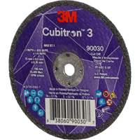 Cubitron 3 Cut-Off Wheel, 3" x 0.035", 1/4" Arbor, Type T1, Ceramic, 21000 RPM Distribution Industrielle GC