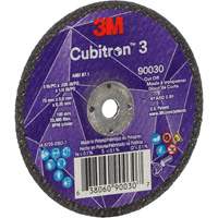 Cubitron 3 Cut-Off Wheel, 3" x 0.035", 1/4" Arbor, Type T1, Ceramic, 21000 RPM Distribution Industrielle GC