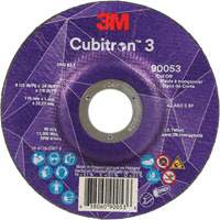 Cubitron 3 Cut-Off Wheel, 4-1/2" x 0.04", 7/8" Arbor, Type T27, Ceramic, 13300 RPM Distribution Industrielle GC