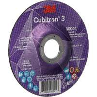 Cubitron 3 Cut-Off Wheel, 4-1/2" x 0.045", 7/8" Arbor, Type T27, Ceramic, 13300 RPM Distribution Industrielle GC