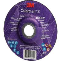 Cubitron 3 Cut-Off Wheel, 5" x 0.04", 7/8" Arbor, Type 27, Ceramic, 60 RPM Distribution Industrielle GC