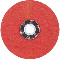 Blaze F980 Speed-Change Fastener Fiber Locking Disc, 4-1/2" Dia., 24 Grit, Ceramic Alumina Distribution Industrielle GC