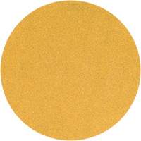 Disque de ponçage jaune &agrave; boucles & crochets, 5" dia., Grain P220, Oxyde d'aluminium Distribution Industrielle GC