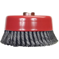 Knotted Wire Cup Brush, 6" Dia. x 5/8"-11 Arbor Distribution Industrielle GC