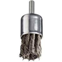 Brosse &agrave; fils nou&eacute;s avec moyeu, 1" dia. x 1/4" arbre Distribution Industrielle GC