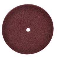 Disque non tiss&eacute; tr&egrave;s r&eacute;sistant Bear-Tex, 6" dia., Grain Tr&egrave;s fin, Oxyde d'aluminium Distribution Industrielle GC