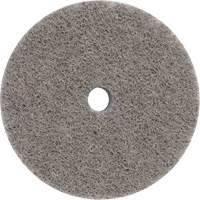Disque unifi&eacute; non tiss&eacute; Bear-Tex, 3" x 1/4", Arbre de 3/8", Grain de Fin, Oxyde d'aluminium Distribution Industrielle GC