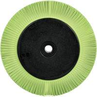 Scotch-Brite Type S Precision Radial Bristle Brush PN-RB with Flange, Ceramic, 50+ Grit, 8" Dia. Distribution Industrielle GC