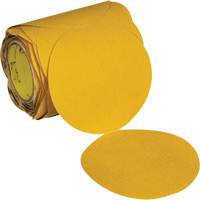 Disque abrasif dor&eacute; en rouleau Stikit 09312, 6" dia., Grain 120, Oxyde d'aluminium Distribution Industrielle GC