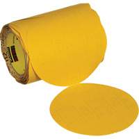 Disque abrasif dor&eacute; en rouleau Stikit 09317, 6" dia., Grain 320, Oxyde d'aluminium Distribution Industrielle GC