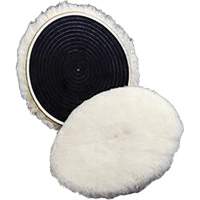 Finesse-it Natural Buffing Pad 82531, 7" Dia., Wool Distribution Industrielle GC