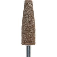 Gemini Vitrified Bond Mounted Point, A38, Aluminum Oxide, 1-1/2" Dia., 1-1/2" L, 60 Grit Distribution Industrielle GC