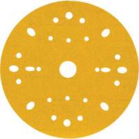 Disque abrasif dor&eacute; Hookit, dia 6", Grain 180, Oxyde d'aluminium, Poids C Distribution Industrielle GC