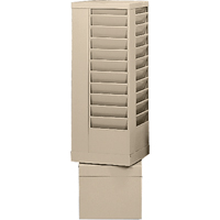 Pr&eacute;sentoirs, Rotatif, 44 fentes, Acier, 14-1/8" la x 14-1/8" p x 48-1/2" h Distribution Industrielle GC
