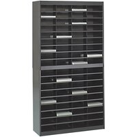 Heavy-duty Literature Organizers, Stationary, 72 Slots, Steel, 37-1/2" W x 12-3/4" D x 71" H Distribution Industrielle GC