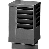 Pr&eacute;sentoirs, Rotatif, 20 fentes, Acier, 14-1/8" la x 14-1/8" p x 21-1/4" h Distribution Industrielle GC