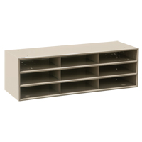 Organisateurs de donn&eacute;es, Stationnaire, 15 fentes, Acier, 33-3/4" la x 11 5/8" p x 17 3/4" h Distribution Industrielle GC