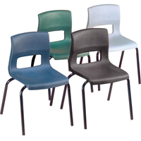 Horizon Chairs, Plastic, Black Distribution Industrielle GC