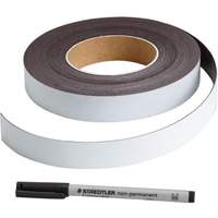 &eacute;tiquette magn&eacute;tique inscriptible, Magn&eacute;tique, 600" lo x 1" la Distribution Industrielle GC