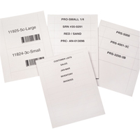 Bin Buddy Label Holders, 1-7/8" L x 8" W Distribution Industrielle GC