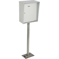 Boîtes de collection, Fixation Socle, 21" x 12-7/8", Aluminium Distribution Industrielle GC