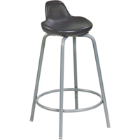 Tabouret de s&eacute;rie 500, Position assise/debout, Ajustable, 18" - 26", Polyur&eacute;thane Si&egrave;ge, Noir Distribution Industrielle GC