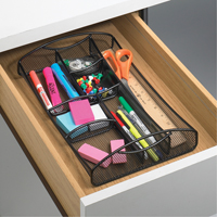 OnyxSteel Mesh Desktop Organizers Distribution Industrielle GC