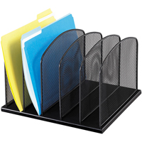 Onyx Steel Mesh Desktop Organizers Distribution Industrielle GC