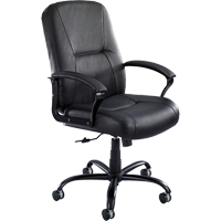 Serenity Big & Tall Chair, Leather, Black, 500 lbs. Capacity Distribution Industrielle GC