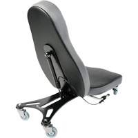 Chaise ergonomique Flex 2, Vinyle, Noir Distribution Industrielle GC
