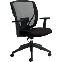 Chaises de travail, Tissu, Noir, Capacit&eacute; 300 lb Distribution Industrielle GC