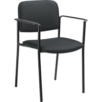 Chaises empilables, Tissu, Hauteur 32", Capacit&eacute; 300 lb, Charbon Distribution Industrielle GC