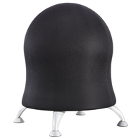 Chaise sph&eacute;rique Zenergy, Tissu, Noir, Capacit&eacute; 250 lb Distribution Industrielle GC