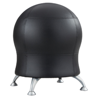 Chaise sph&eacute;rique Zenergy, Vinyle, Noir, Capacit&eacute; 250 lb Distribution Industrielle GC