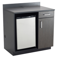 Armoire modulaire, M&eacute;lamine, 39" h x 36" la x 25" P, Nuit d'Asie/noir Distribution Industrielle GC