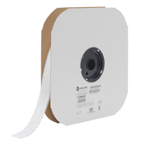 Ruban d'attaches, Boucle, 25 vg x 3/4", Cousu, Blanc Distribution Industrielle GC