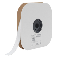 Ruban d'attaches, Boucle, 25 vg x 1", Cousu, Blanc Distribution Industrielle GC