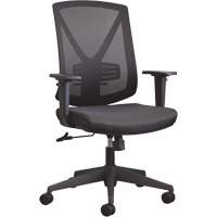 Chaise de bureau Activ A-47 Synchro, Tissu, Noir, Capacit&eacute; 275 lb Distribution Industrielle GC
