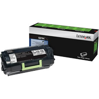 Cartouche d'encre en poudre haut rendement 521H pour imprimante laser, Nouveau, Noir Distribution Industrielle GC