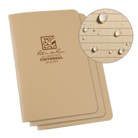 Carnet de notes, Couverture souple, Havane, 48 Pages, 4-5/8" , 7"  Distribution Industrielle GC
