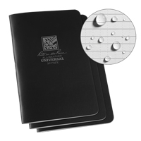 Carnet tout temps, Couverture souple, Noir, 48 Pages, 4-5/8" , 7"  Distribution Industrielle GC