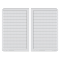 Bound Book, Hard Cover, Black, 160 Pages, 4-5/8" W x 7-1/4" L Distribution Industrielle GC