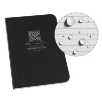 Livre m&eacute;mo, Couverture souple, Noir, 112 Pages, 3-1/2" , 5"  Distribution Industrielle GC