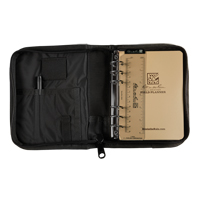 Trousse de d&eacute;part pour planificateur de terrain, Couverture souple, Noir, 0 Pages, 4-5/8" , 7"  Distribution Industrielle GC