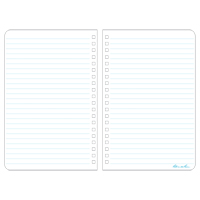 Carnet de notes de poche &agrave; spirale lat&eacute;rale, Couverture souple, Jaune, 64 Pages, 4-5/8" , 7"  Distribution Industrielle GC