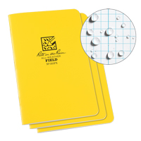 Carnet de notes, Couverture souple, Jaune, 48 Pages, 4-5/8" , 7"  Distribution Industrielle GC