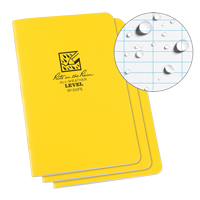 Carnet de notes, Couverture souple, Jaune, 48 Pages, 4-5/8" , 7"  Distribution Industrielle GC