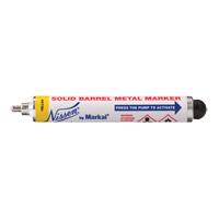 Nissen&reg; Solid Barrel Metal Marker, Liquid, Yellow Distribution Industrielle GC